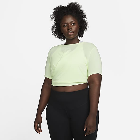 Green nike top womens shop